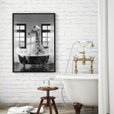 Toile - Animal Bath